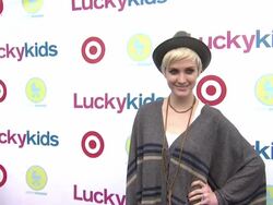 Ashlee Simpson at the Lucky Magazine And Target Celebrate Launch Of Lucky Kids Magazine at Hollywood CA. (Footage by WireImage Video/GettyImages) Stock Footage