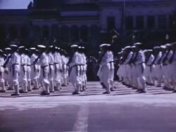 A parade in Brazil. Stock Footage