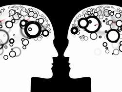 BRAINSTORMING : both inspired (LOOP) Stock Footage