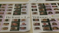 CLEAN: French business daily prints final edition News Clip