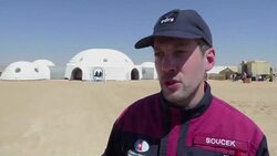 CLEAN : In Oman desert European venture sets sights on Mars News Clip