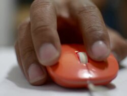 Computer Mouse Stock Footage