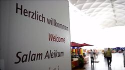 CLEAN : Inflatable tent serves as a refugee registration centre News Clip