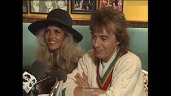 Bill Wyman & Mandy Smith Announce Wedding in 1989 News Clip