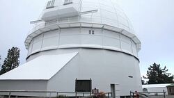 Telescope at Mount Wilson Observatory Stock Footage