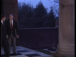 USA: CHARLTON HESTON JOINS PRINCE ANDREW AT FUND RAISING PARTY News Clip