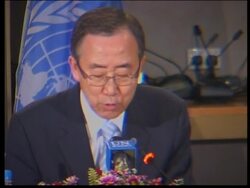 WRAP UN chief with junta's leaders, comments, returns to Thailand News Clip