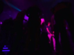 HD Disco Dancers (Defocused) Stock Footage