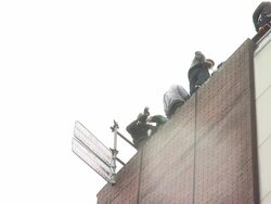 Hugh Jackman absaeil for Help the Heroes/ X-Men origins: Wolverine Stock Footage