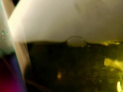 Beakers - Locked ECU Slow Motion 6 Stock Footage