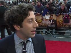 Actor Simon Helberg at 'Florence Foster Jenkins' Red Carpet Premiere News Clip