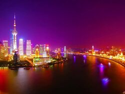 Shanghai landmark. Stock Footage