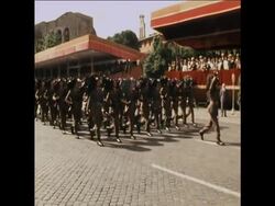 SYND 2 6 75 HIGHLIGHTS OF PARADE TO MARK THE TWENTY NINTH ANNIVERSARY OF ITALIAN REPUBLIC News Clip