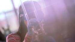 Students conduct chemistry lab experiments Stock Footage