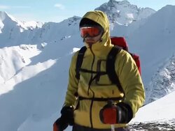 Mountain climbing (HD 1080) Stock Footage