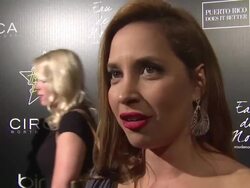 INTERVIEW: Daya Fernandez on what the event is all about at the 4th Annual Hollywood Domino Gala at West Hollywood CA. (Footage by WireImage Video/GettyImages) Stock Footage