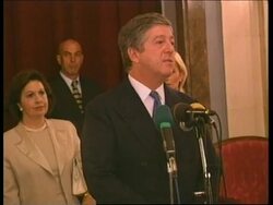 YUGOSLAVIA: CROWN PRINCE ATTENDS BANQUET News Clip
