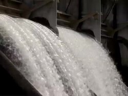 Dam: Hydroelectric Power Stock Footage