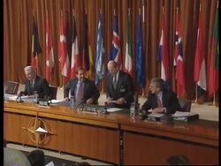 Belgium - NATO ministers meet News Clip