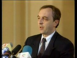 YUGOSLAVIA/RUSSIA: CHERNOMYRDIN MILOSEVIC MEETING REACTIONS News Clip