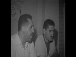 SYND 1-9-69 MEMBERS OF THE PLFP HOLD PRESS CONFERENCE News Clip