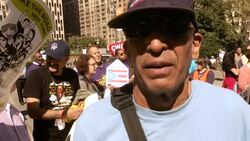 NY Protesters Criticize Trump Puerto Rico Visit News Clip