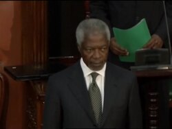 Kofi Annan addresses Kenya parliamentarians News Clip