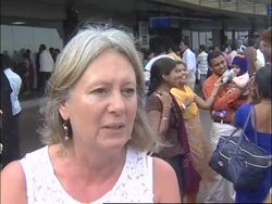 Tourists leaving Mumbai comment on attacks News Clip