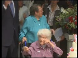 California allows same-sex nuptials;  elderly campaigners wed, protests News Clip