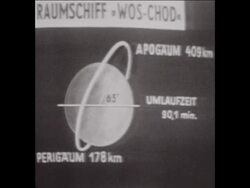CAN334 SHOTS FROM SOVIET SUNRISE SPACE CAPSULE News Clip