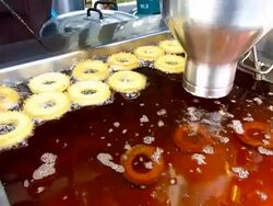 Donuts fried Stock Footage