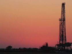 Fracking Copy Left Stock Footage