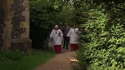 Theresa May attends Easter Sunday service News Clip