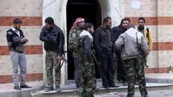 CLEAN : Syria defector swaps army trumpet News Clip