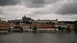 Prague castle Stock Footage