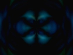 Morphing blue circular design Stock Footage