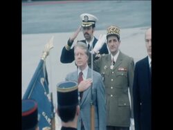 SYND 4 1 78 PRESIDENT CARTER ARRIVES AT ORLY AIRPORT, GREETED BY GISCARD Instructional Video