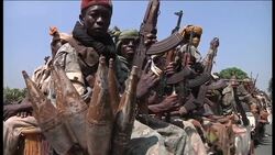 Central African Republic - CAR president and rebels reach deal that will allow him to stay in office until 2016 after civil unrest News Clip