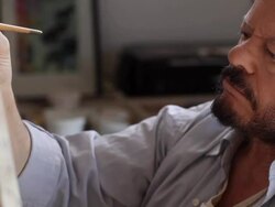 Artist Studio Stock Footage