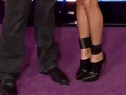 Mike Fisher and Carrie Underwood at 2012 CMT Music Stock Footage