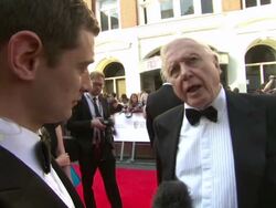 BAFTA Red Carpet - Sir David Attenborough Soundbite News Clip