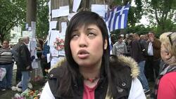 CLEAN: Greek pensioner left suicide note of economic despair News Clip