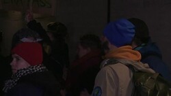 CLEAN : Protest against ID checks between Denmark and Sweden News Clip