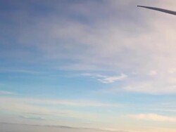 Fly through clouds Stock Footage