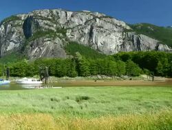 Stawamus Chief Provincial Park Squamish Stock Footage