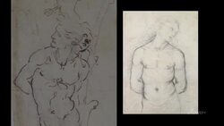 Saint Sebastian, A Selection of Artworks Stock Footage