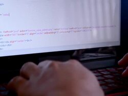 It worker Stock Footage