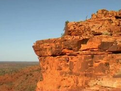 View over Kings Canyon Stock Footage