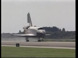 WRAP Space Shuttle Atlantis lands safely, astronauts comment News Clip