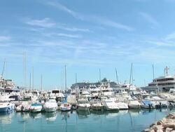 HD: Monte-Carlo Seaport Stock Footage